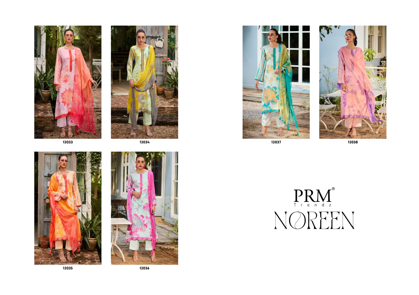 Noreen By Prm Trendz Jam Cotton Printed Dress Material Exporters In India